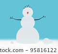 Felt Snowman winter hugs 95816122