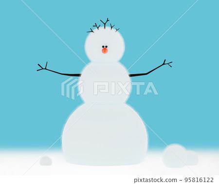 Felt Snowman winter hugs 95816122