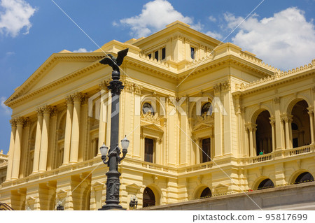 Sao Paulo, Brazil: facade of historic palace of Ipiranga Museum at Independence Park Sao Paulo, Brazil: facade of historic palace of Ipiranga Museum at Independence Park 95817699