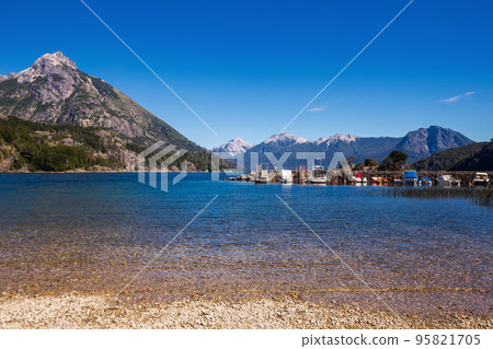 Lakes Nahuel Huapi and mountain Campanario 95821705
