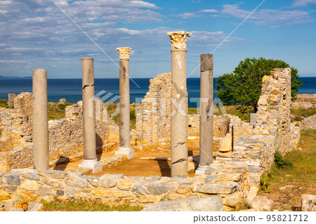 Ruins of Anemurium Church in Anamur. Turkey Ruins of Anemurium Church in Anamur. Turkey 95821712