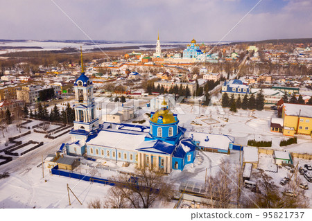 Church of Assumption of Blessed Virgin Mary and Nativity of Virgin Monastery in Zadonsk Church of Assumption of Blessed Virgin Mary and Nativity of Virgin Monastery in Zadonsk 95821737