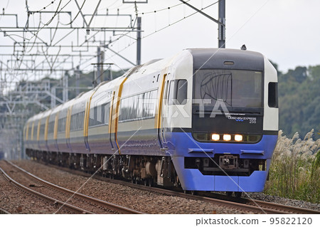 總武本線 Sakura-Monoi JR East 255 系列 Be-02 編隊(幕張) Sazanami Wakashio Shiosai 總武本線 Sakura-Monoi JR East 255 系列 Be-02 編隊(幕張) Sazanami Wakashio Shiosai 95822120