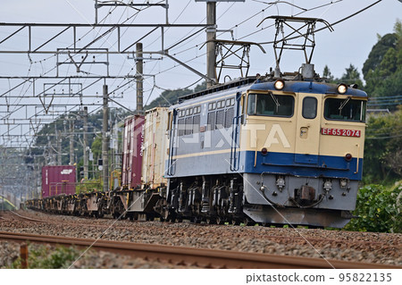 Narita Line Sakura - Shisui JR Freight EF65-2074 (New Tsurumi) Narita Line Sakura - Shisui JR Freight EF65-2074 (New Tsurumi) 95822135