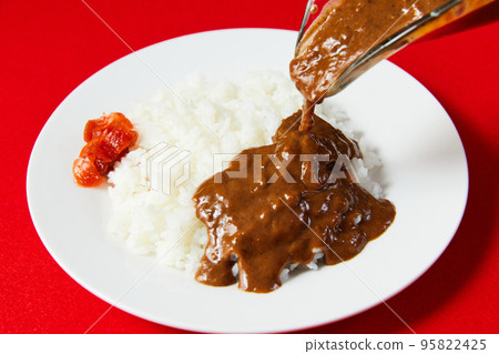 European Beef Curry Beef Curry European Curry Curry Rice 95822425