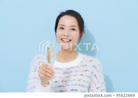 婦女用香檳杯 婦女用香檳杯 95822669