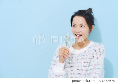 婦女用香檳杯 95822670