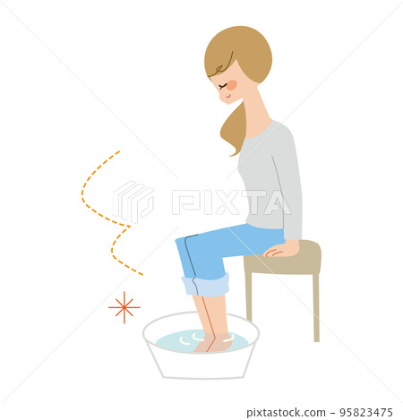 洗足浴的女人 沒有線路 95823475