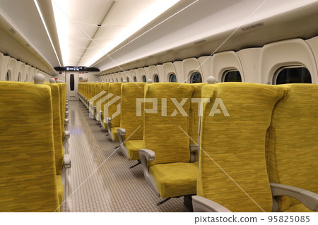 Nishikyushu Shinkansen N700S series Kamome (on the train: Car No. 5 - ordinary car non-reserved seats) Nishikyushu Shinkansen N700S series Kamome (on the train: Car No. 5 - ordinary car non-reserved seats) 95825085