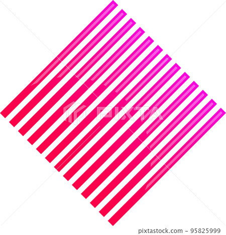 Abstract square logo illustration in trendy and minimal style Abstract square logo illustration in trendy and minimal style 95825999