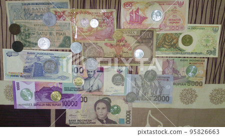 Old Indonesian Rupiah Money from 19xx to 20xx Old Indonesian Rupiah Money from 19xx to 20xx 95826663