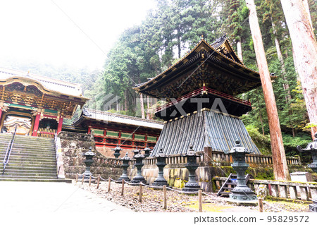 Shrines and Temples in Nikko ``Nikkosan Rinnoji Taiyuin (Belfry)'' Nikko City, Tochigi Prefecture 95829572