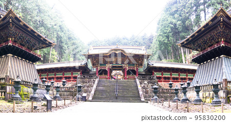Shrines and Temples in Nikko ``Nikkosan Rinnoji Taiyuin (Yashamon)'' Nikko City, Tochigi Prefecture Shrines and Temples in Nikko ``Nikkosan Rinnoji Taiyuin (Yashamon)'' Nikko City, Tochigi Prefecture 95830200