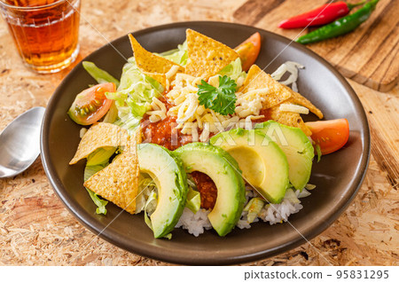 Okinawan Taco Rice Okinawan Taco Rice 95831295