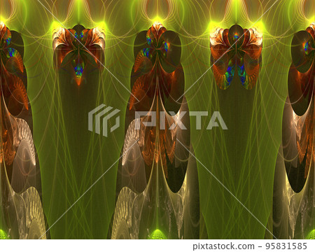 Imaginatory fractal abstract background Image 95831585