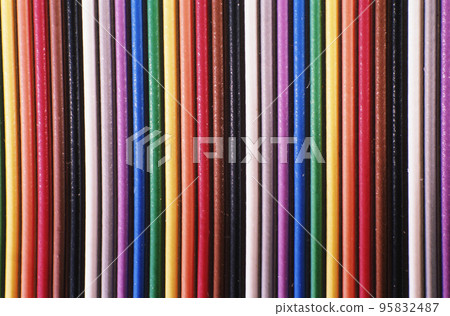 Electric wires closeup 95832487