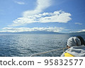 Kunashiri Island from Rausu Port 95832577