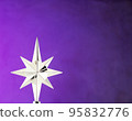 silver Christmas star 95832776