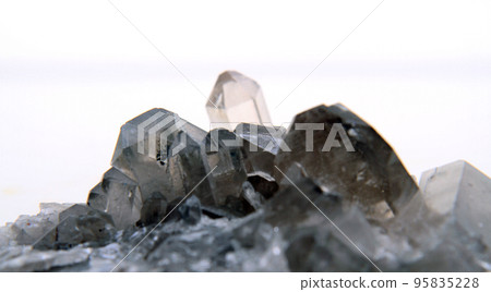 white crystal isolated 95835228