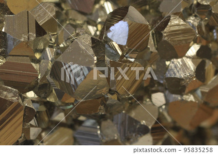 pyrite metal mineral texture 95835258