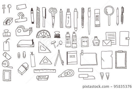 handwritten stationery 95835376