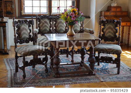 old telc castle interior old telc castle interior 95835429