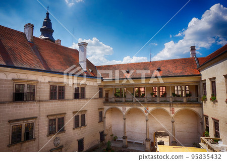 Telc castle in the czech republic Telc castle in the czech republic 95835432