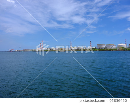 Summer at Kashima Port Summer at Kashima Port 95836430