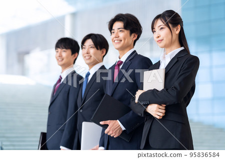 Male business job hunting new employee 95836584