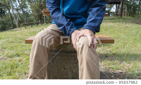 Men with knee pain | Joint pain image 95837962