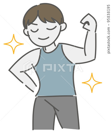 有肌肉的男人 95838195