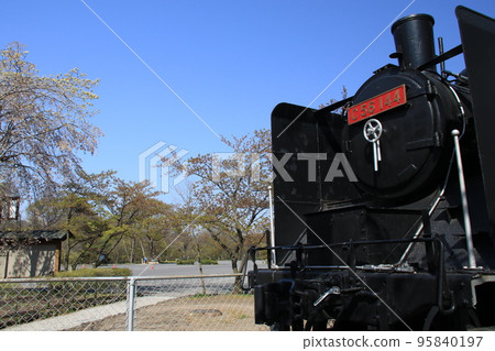 Steam locomotive C56 No. 144 at Komoro Castle Park 95840197