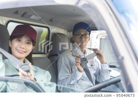 卡車司機係安全帶 95840673