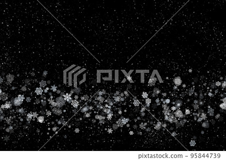 snow, winter image, background material 95844739