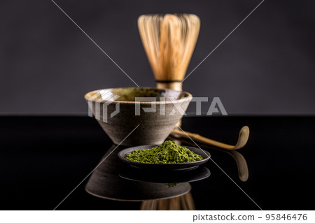 Matcha green tea 95846476