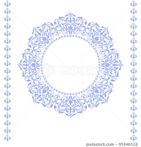 Decorative frame Elegant element for design  95846528