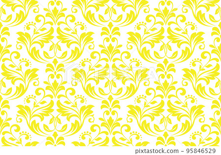 Wallpaper in the style of Baroque. Seamless background. 95846529