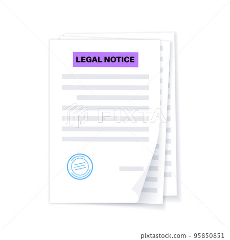 Legal notice document 95850851