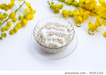 Sweet millet with coconut milk Sweet millet with coconut milk 95851283