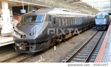 JR Kyushu 787 series limited express train Nichirin Hyuga Kirishima JR Kyushu 787 series limited express train Nichirin Hyuga Kirishima 95852057