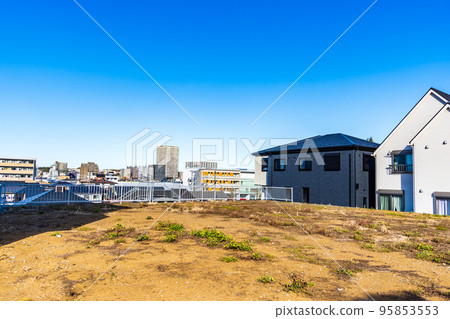 City view seen from the terrain 95853553
