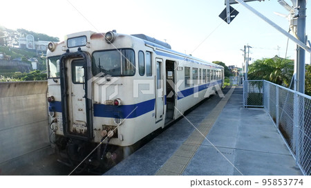 Makurazaki Station JR Southernmost Kiha 40 JR Kyushu 95853774