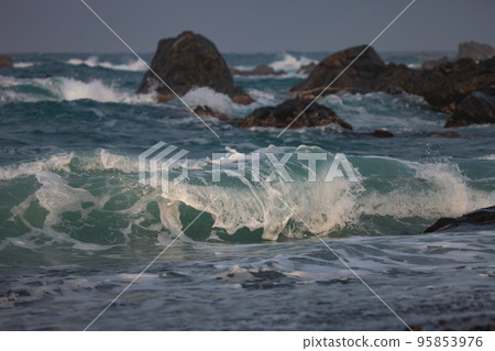 Rising sea of the Japan Sea Rising sea of the Japan Sea 95853976