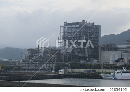Remains of the abolished Karatsu Thermal Power Station 95854195