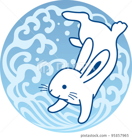 Wave rabbit handstand 95857965