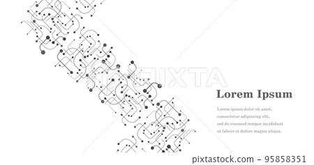 geometry abstract white black science background transparent 95858351