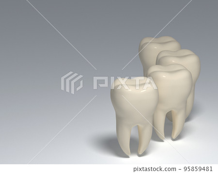 Teeth Structure of teeth Human body Illustration Realistic CG Teeth Structure of teeth Human body Illustration Realistic CG 95859481