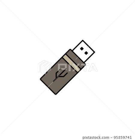 USB data transfer logo 95859741
