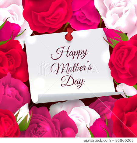 Mothers Day Flowers Frame Mothers Day Flowers Frame 95860205