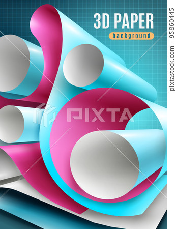 Paper Roll Background Paper Roll Background 95860445